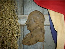 George Washington Beeswax Wall Hanger