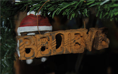 Believe Ornament